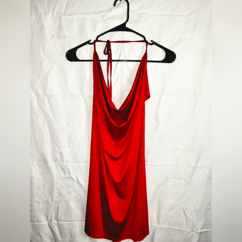 Blouse strapped red